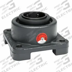 MOLINE BEARING 4 Bolt Flange Bearing: Spherical Roller, 1 3/4 in Bore, Cast Iron, Set Screws, Square (MPN 29111112). Key specifications — Bore Type: Cylindrical; Brand: MOLINE BEARING; Lubricant Material: LC-2 Lithium Complex Grease; Mounting Bolt Size: 1/2 in; Split Housing: Not Split; System of Measurement: Inch.