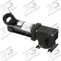 DAYTON DC Gearmotor: Right Angle, 24V DC, TENV, 150 RPM, 63 in-lb Max Torque, 10:1, 8 A, CW/CCW (MPN 5LAG5). Key specifications — Motor Type: Permanent Magnet DC; Brand: DAYTON; Full Load Current: 8 A.