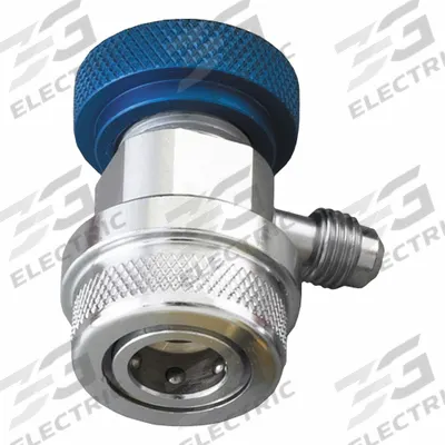 YELLOW JACKET Low Side Coupler: Automotive, Brass, 1 Pieces, 1 5/16 in Outside Dia - Refrigerant Machine Replacement Hoses & Couplers