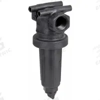 BANJO Inline Strainer: Polypropylene, 3/4 in, NPT, Mesh, 0.007 in Screen Size, 9 in Ht, 3 7/8 in Lg (MPN LST075-80). Key specifications — Screen Material: 316 Stainless Steel; Bowl Color: Black; Material: Polypropylene; Brand: BANJO; Seal Material: EPDM; Color: Yellow.