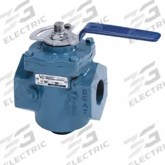 VAL-MATIC Plug Valve: For Wastewater Media, 2-Way, 2 in Pipe Size, Cast Iron, FNPT x FNPT, Female (MPN 58200T-CB5Y-L). Key specifications — Brand: VAL-MATIC; For Media: Wastewater; Seal Material: Buna-N; Valve Flow Pattern: 2-Way; Handle: Lever.