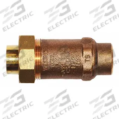 WILKINS Dual Check Valve: 700XL, 3/4 in Pipe Size, FNPT x FNPT, 25 gpm Flow Rate, 4.5 in Overall Lg (MPN 34UFX34F-700XL). Key specifications — Brand: WILKINS; Connection Type: FNPT x FNPT.