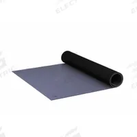 STATICIDE Dissipative Table Mat: Rubber, Gray, Gray, 1,000,000,000 ohm Resist Rating - Max (MPN 8385DGYM2472). Key specifications — Color: Gray; Manufacturer Part Number: 8385DGYM2472; Includes: (2) 0.4in Female Snaps; Material: Rubber; Brand: STATICIDE; Mat Color: Gray.