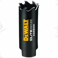 DEWALT Hole Saw: 1 in Saw Dia., 3 Teeth per Inch, 1 3/4 in Max. Cutting Dp, 1/2"-20 Thread Size (MPN DAH31). Key specifications — attr1098070: 3; attr1098087: DEWALT; attr1098073: 1/2"-20.