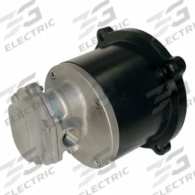 PULSAFEEDER Rotary Gear Pump Head: Magnetic Drive, 316 Stainless Steel, 1/2" FNPT, PTFE - Mag-Drive Gear Pump Heads