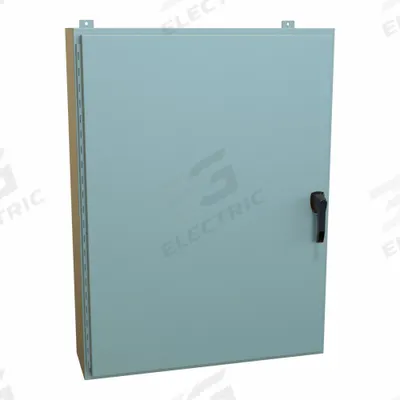 HAMMOND Enclosure: Steel, 48 in x 36 in x 10 in, NEMA 12/13/3R/4, Solid Cover - Steel Washdown Enclosures