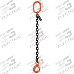 STREN-FLEX Chain Sling: 9/32 in Chain Trade Size, 100 Chain Grade, Latching Hook, Alloy Steel, Fixed (MPN SF0906G10SOL). Key specifications — Hook Type Included: Locking Hook; Brand: STREN-FLEX.