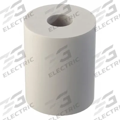 APPROVED VENDOR Spacer: #2 Screw Size, 5/16 in Overall Lg, Round, Nylon, Plain, Nylon - Plastic Spacers