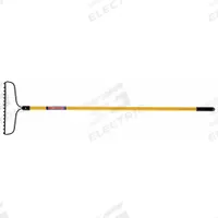 WESTWARD Bow Rake: Steel, Fiberglass Handle, Straight Handle Type, 60 in Handle Lg (MPN 3YU78). Key specifications — Tine Material: Steel.