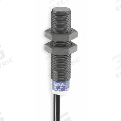 TELEMECANIQUE SENSORS Inductive Cylindrical Proximity Sensor: Built-in Connector, Unshielded - Cylindrical Sensors with Built-in Connectors