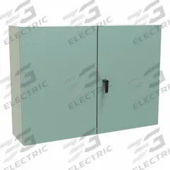 HAMMOND Electrical Enclosure: Steel, 30 in x 42 in x 10 in, NEMA 12/3R, Solid Cover, Hinged (MPN EN4TD304210GY). Key specifications — Brand: HAMMOND; Closure Method: Latches; Knockouts: Not Included.