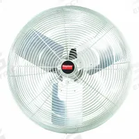 DAYTON Mounted Fan: 20 in Blade Dia, 115/230V AC, 1/2 hp Motor HP, Ceiling/Post/Wall Mount (MPN 216NT1). Key specifications — Brand: DAYTON; Voltage: 115/230V AC; Number of Speeds: 1; Fan Mounting Location: Wall; Oscillation: Non-Oscillating.