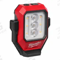 MILWAUKEE Task Light: 600 lm Max Brightness, IP54, Red, 8 hr Max Run Time, Magnet, Battery (MPN 2015R). Key specifications — attr562627: Red; attr562613: MILWAUKEE.