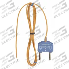 APPROVED VENDOR Bead Wire Temperature Probe: -40°F to 500°F /-40°C to 260°C, Type K, Needle Tip (MPN 4JPN3). Key specifications — Brand: APPROVED VENDOR; Cable Material: F46; Cable Length: 3 ft 3-3/8 in; Process Mounting Connection: Bolt; Maximum Wire Gauge: 30 AWG.