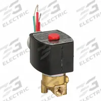 REDHAT Solenoid Valve: 2-Way, Normally Closed, 1/8 in Pipe Size, 110V AC/120V AC, High Flow (MPN EF8262H014). Key specifications — Pipe Size: 1/8 in; Voltage: 110V AC; Brand: REDHAT; Coil Enclosure: Watertight.