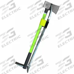 LEATHERHEAD TOOLS Halligan with Handle: Tool Kit, Flathead Axe/Halligan, 31.25 in Handle Lg, Round (MPN K-30-UFL-8). Key specifications — Brand: LEATHERHEAD TOOLS; Handle Material: High Carbon Steel; Includes Strap: No; Handle Shape: Round.