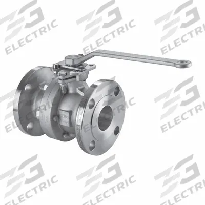 KECKLEY Manual Two-Way Ball Valve: 1 in, 316 Stainless Steel, Straight, Class 300 Flange - Stainless Steel Ball Valves