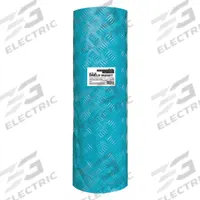 TRIMACO Fire Retardant Surface Protection: Extra Heavy Duty, 25 mil Thick, 186 ft Lg, 36 in Wd, Teal (MPN 89186). Key specifications — Resistance Properties: Slip Resistant; Color: Teal; Material: LDPE; Standards: NFPA-701 Test Method 2; Brand: TRIMACO.