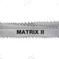 MORSE Band Saw Blade: Bi-Metal, Matrix II, Aluminum/Carbon Steel/Structural Steel, 5 ft, 10/14 (MPN ZWEDC1014MAT-5' 0"). Key specifications — attr1211722: 5 ft; attr1099499: 10/14.