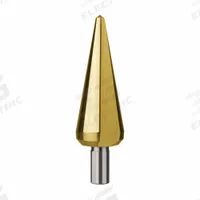 RUKO TOOLS Tube and Sheet Drill: 5 mm to 25.4 mm, TiN-Coated HSS, 3-Flats Shank (MPN 101007T). Key specifications — attr1234936: Not Impact Rated; attr1234951: 5 mm to 25.4 mm.