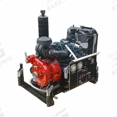 TEMPEST Fire Pump: 38 hp, 2 1/2 in Intake and Disch - Engine Driven Fire Pumps