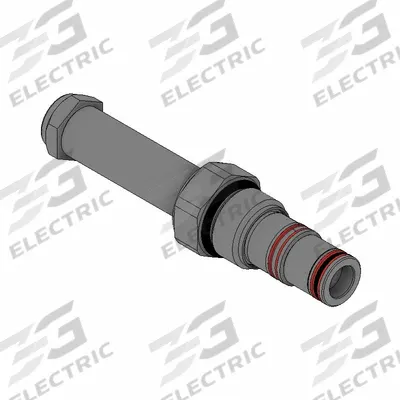 Parker Spool Valve: Steel, Screw-In, Two Positions, Three-Way, C10-3 Valve Cavity Size - Solenoid Cartridge Valves