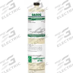 GASCO Calibration Gas: Nitrogen, Disposable, +/-5% Accuracy, C5H12/O2, Calibration Gas, CGA 600 (MPN 34LS-312-17). Key specifications — For Use With: All OEM Gas Detectors; Background Gas: Nitrogen; Brand: GASCO; CGA Number: CGA 600; Gas Mixture: Pentane (25% LEL) 0.35%; Reusability: Disposable.