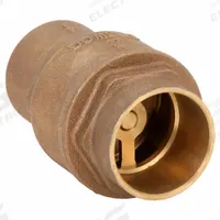 MILWAUKEE VALVE Low Lead Spring Check Valve: Swing, Inline Valve Body, 2 in Pipe Size, Sweat x Sweat (MPN UP1548T 2). Key specifications — Brand: MILWAUKEE VALVE.