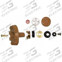 WOODFORD MFG. Repair Kit: Handwheel, Unfinished, Aluminum (MPN RK-19). Key specifications — Brand: WOODFORD MFG.; Handle Material: Aluminum; Color/Finish: Unfinished; Handle Type: Handwheel.