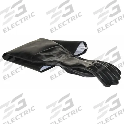 ECONOLINE Blasting Glove: Left Hand, 6 in Dia x 24 in L - Blasting Cabinet Gloves