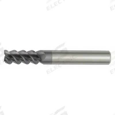 WIDIA HANITA Square End Mill: Carbide, TiAlN Coated, 3 Flute, 12 mm Mill Dia, 26 mm LOC - Carbide Square End Mills for Steel & Cast Iron
