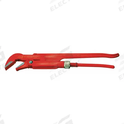 ROTHENBERGER Corner Pipe Wrench: Steel, 1 1/2 in Jaw Capacity, Serrated - Swedish Pipe Wrenches
