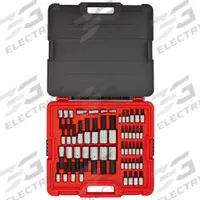 PROTO Hex Bit Set: 51 or More Pieces, 1/4 in, 3/8 in, 1/2 in Drive Size, 54 Pieces, Fixed Insert (MPN J47354). Key specifications — attr1216280: Fixed Insert; attr1216283: PROTO; attr1225718: 5/8 in to 2 in; attr1227491: 1/4 in, 3/8 in, 1/2 in.