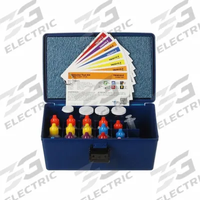 AQUAPHOENIX Water Quality Test Kit: Alkalinity/Chlorine/Iron/pH/Total Hardness - Water Quality Test Kits