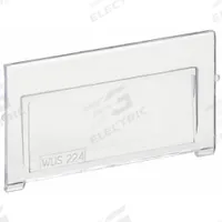 QUANTUM STORAGE SYSTEMS Bin Window: 10 1/4 in x 3 3/4 in, For 3 1/4 in Bin Wd, Clear, Plastic (MPN WUS224). Key specifications — Color: Clear; Material: Plastic; Compatible Manufacturer Model Number: QUS224; For Bin Type: Hang and Stack Bin; Brand: QUANTUM STORAGE SYSTEMS.