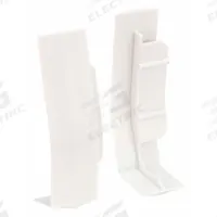 LEGRAND Base Seam Clip: CableSmart 40N2, 4 in Wd, 2 in Ht, Plastic, White (MPN 40N2F05WH). Key specifications — Series: CableSmart 40N2; Material: Non-Metallic; Color: White; For Use With: 40N2 Raceways; Brand: LEGRAND; Item: Raceway Base Cover Clip.