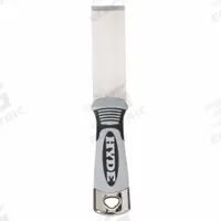 HYDE Putty Knife: Bld. Mat. Stainless Steel, Hdl. Mat. Plastic, Stiff, Straight Bld. Shape (MPN 06258). Key specifications — attr1004902: HYDE; attr1012057: Full; attr1014703: Plastic; attr1017570: Hammer End; attr1029655: Straight; attr1034073: Straight.