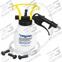 MITYVAC Vacuum Brake Bleeder: Hydraulic, Vacuum Brake Bleeder, Brake Fluid, 11 in Overall Lg (MPN MV6870). Key specifications — Product Type: Vacuum Brake Bleeder; Brand: MITYVAC; Material: Polyethylene; Fluid Type: Brake Fluid.