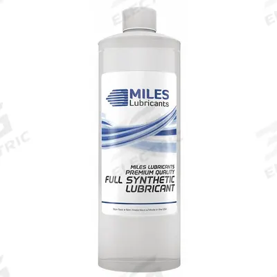 MILES LUBRICANTS Compressor Oil: 16 fl oz, Bottle, 40 SAE Grade - Air Compressor Oils