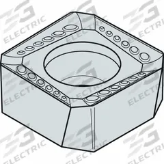 WIDIA Square Milling Insert: SNMT535AZR31, SNMT1505AZR31 (MPN 6901873)