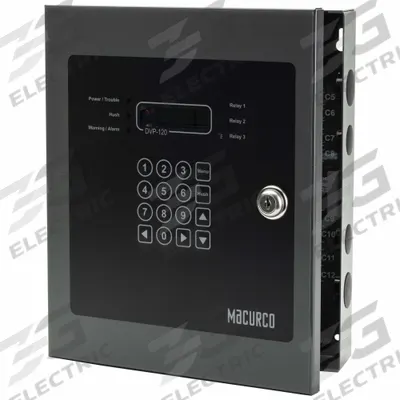 MACURCO Control Panel: Macurco Commercial 6-Series Gas Detectors with MRS-485 Adapter, 99 - Control Panels for Fixed Gas Detectors