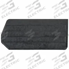 QUANTUM STORAGE SYSTEMS Bin Divider: 13 3/4 in x 6 1/2 in, Electrostatic Discharge Conductive, Black (MPN DUS240CO). Key specifications — Compatible Manufacturer Model Number: QUS240CO; Brand: QUANTUM STORAGE SYSTEMS.