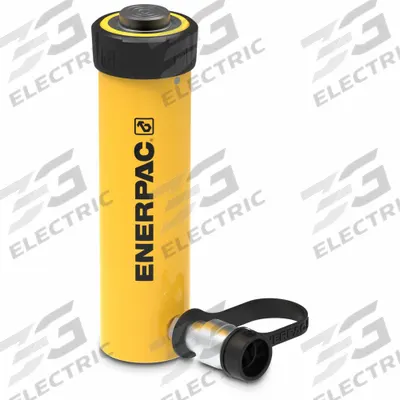 ENERPAC Hydraulic Ram: Single Acting, 15 ton Nominal Capacity, 6 in Nominal Stroke Lg - General Purpose Rams