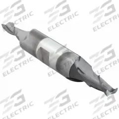 CLEVELAND Square End Mill: High Speed Steel, TiCN Coated, Double End, 2 Flute, 3/16" Mill Dia (MPN C39051)