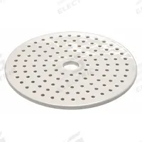 Dessicator Plate: Desiccator Plate, Round, Porcelain, 7 1/2 in Overall Dia, Desiccator Plate (MPN CG-8260-190). Key specifications — Material: Porcelain; Brand: CHEMGLASS; Product Type: Desiccator Plate; Desiccator Shape: Round.