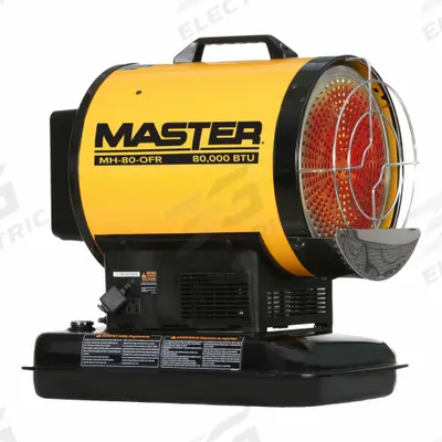 MASTER Portable Oil and Kerosene Torpedo Heater: Handheld Portable - Direct-Fired Portable Oil & Kerosene Radiant Torpedo Heaters