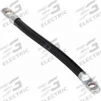 GROTE Switch to Starter Cable: Switch to Start Cable, 1 ga Wire Size, 10 in Overall Lg, Black, 60VDC (MPN 84-9505). Key specifications — Termination Type: Switch to Start Cable; Connection Type: Bolt; Maximum Voltage: 60VDC; Wire Color: Black; Wire Size: 1 ga; Brand: GROTE.