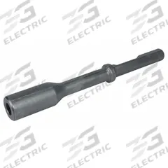 MILWAUKEE Breaker and Demolition Hammer Chisel: 3 in Head Wd, 15 1/2 in Overall Lg (MPN 48-62-4045). Key specifications — attr253714: Driving Ground Rods; attr277143: MILWAUKEE.