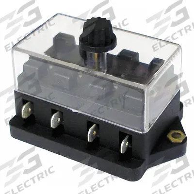 BATTERY DOCTOR Fuse Block: Battery Doctor, 12V Electrical Systems, Black, RoHS (MPN 30110) - Fleet and Vehicle Maintenance
