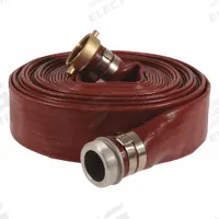 Water Discharge Hose: 3 in Hose Inside Dia., 50 ft Hose Lg, 125 psi, Red, 3 in x 3 in Fitting Size (MPN 45DU11). Key specifications — Brand: APPROVED VENDOR; Temp. Range: 5° to 150°F; Hose Color: Red.